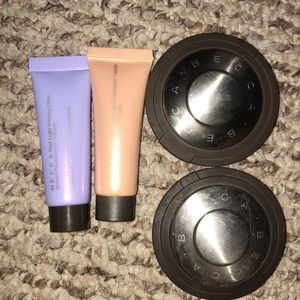 Brand new Becca blushes and primer and highlighter
